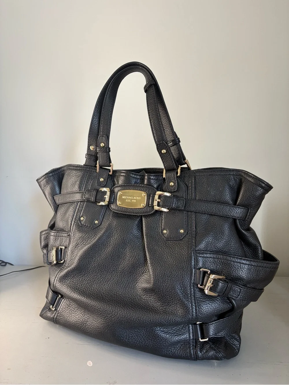 Michael Kors Leather Black Bag